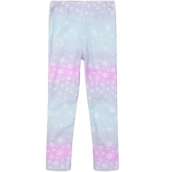 Disney Frozen Elsa Girls Fleece Hoodie and Leggings Outfit Set Toddler image {1}