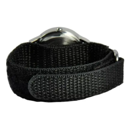 Boys' Disney Pluto Stainless Steel Time Teacher Watch - Black image {2}