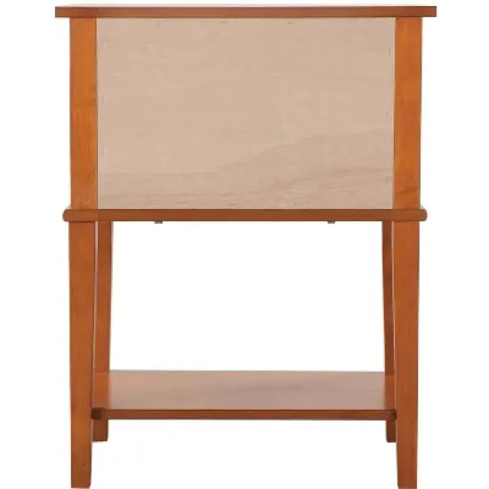 Passion Furniture Newton 2-Drawer Nightstand (28 in. H x 16 in. W x 22 in. D) image {3}