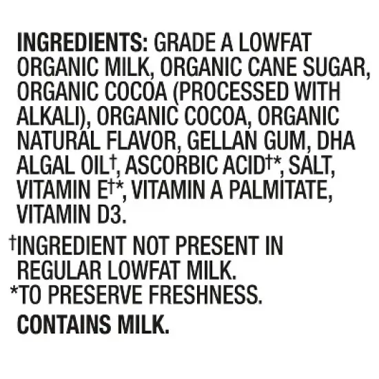 Horizon Organic 1% Chocolate Milk DHA Added - 6pk/8 fl oz Boxes image {3}