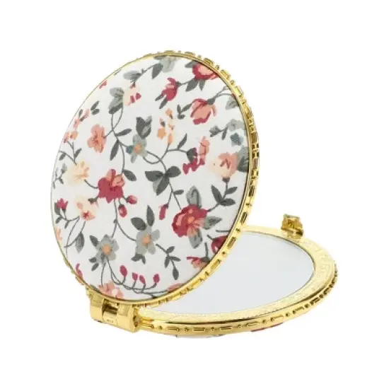 Unique Bargains Compact Round Mini Mirror for Purse 1 Pc image {6}