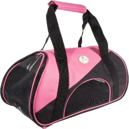 Pet Life Airline Approved Zip-N-Go Contoured Pet Carrier image {1}