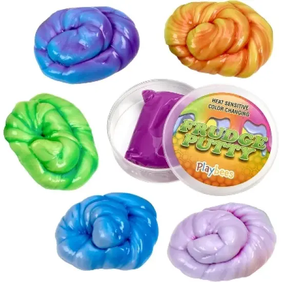 Playbees Heat Color Change Putty - 6pk - 0.5 Oz. image {6}