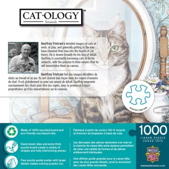 MasterPieces 1000 Piece Jigsaw Puzzle for Adults - Savannah - 25"x25" image {3}