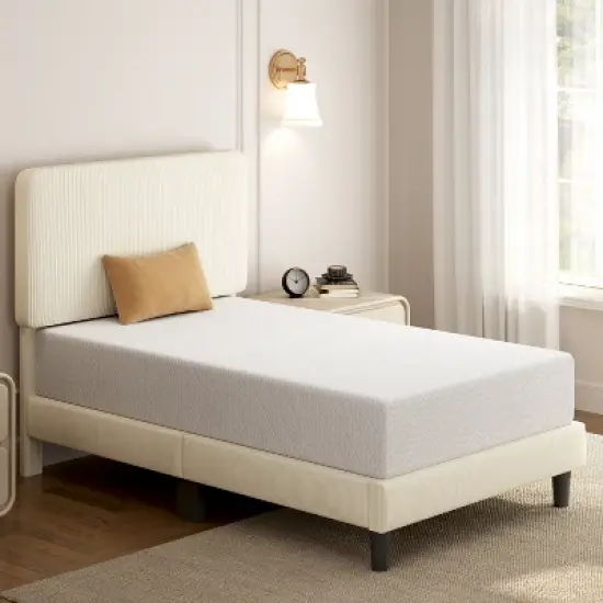 Yaheetech 10" Gel Memory Foam Mattress with Green Tea Scent, Cooling Tech, 3 Foam Layers image {7}