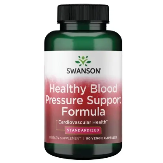 Lee Swanson Signature Line Healthy Blood Pressure Support Formula - Standardized 90 Veg Capsules image {6}