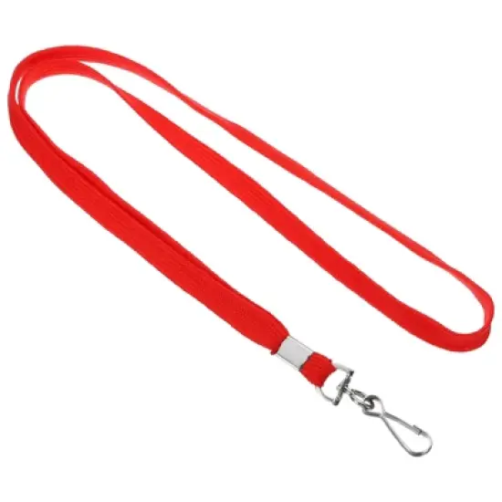 Unique Bargains Polyester Wear-resistant Lightweight ID Card Neck Lanyards with Hook 25 Pcs image {9}