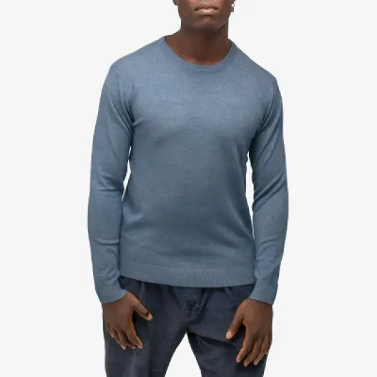 X RAY Men's Crew Neck Sweater Slim Fit Midweight Knit Pullover for Casual Dressy Wear (Big & Tall Available) image {30}
