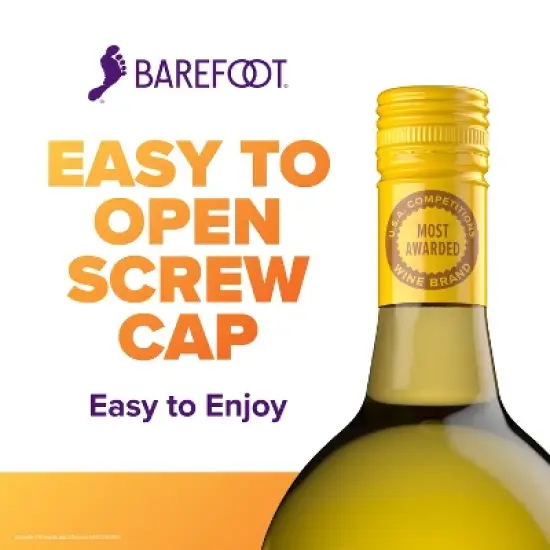 Barefoot Cellars Chardonnay White Wine - 1.5L Bottle image {5}
