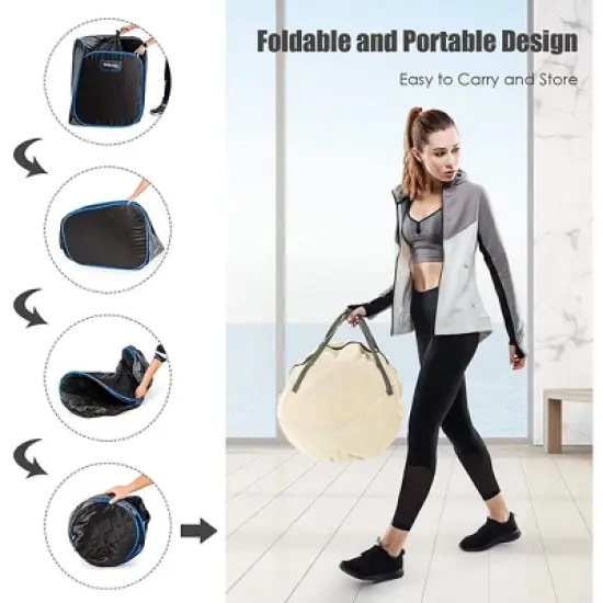 Costway Portable Steam Sauna image {6}