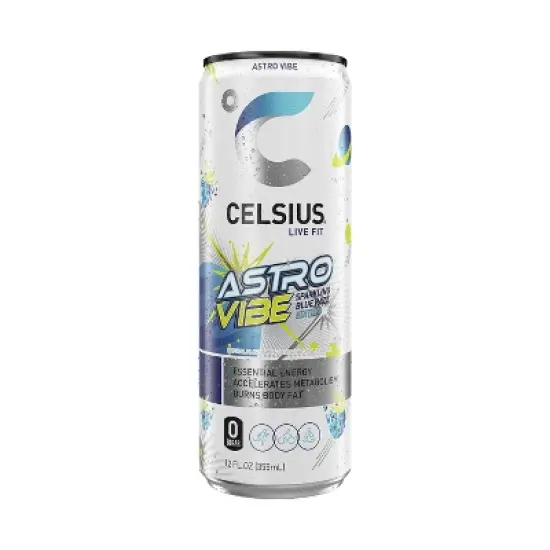 CELSIUS Sparkling Astro Vibe Sparkling Functional Energy Drink - 12 fl oz Single Can image {4}