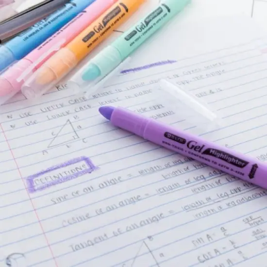 BAZIC Products&reg; Gel Highlighter, 12 Per Pack, 3 Packs image {5}