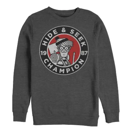 Men's Where's Waldo Hide and Seek Champion Sweatshirt image {2}