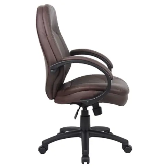 LeatherPlus Executive Chair Brown - Boss Office Products image {3}