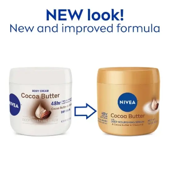 NIVEA Cocoa Butter Body Cream for Dry Skin - 16oz image {10}