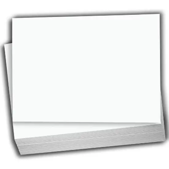 Hamilco Blank Index Cards Flat 5 x 8" Card Stock Heavyweight 100lb Cover White Cardstock Paper - 100 Pack image {7}