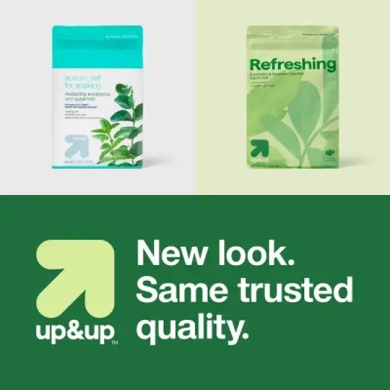 Refreshing Epsom Salt with Eucalyptus and Spearmint - 48oz - up&up&trade; image {3}