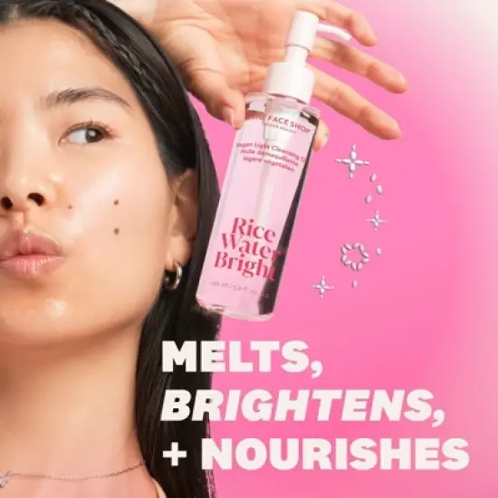 The Face Shop Rice Water Bright Vegan Light Oil Cleanser - 5 fl oz image {2}