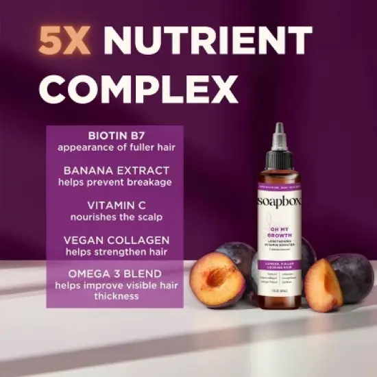 Soapbox Oh My Growth RinseOut Hair Treatment - 5 fl oz image {9}