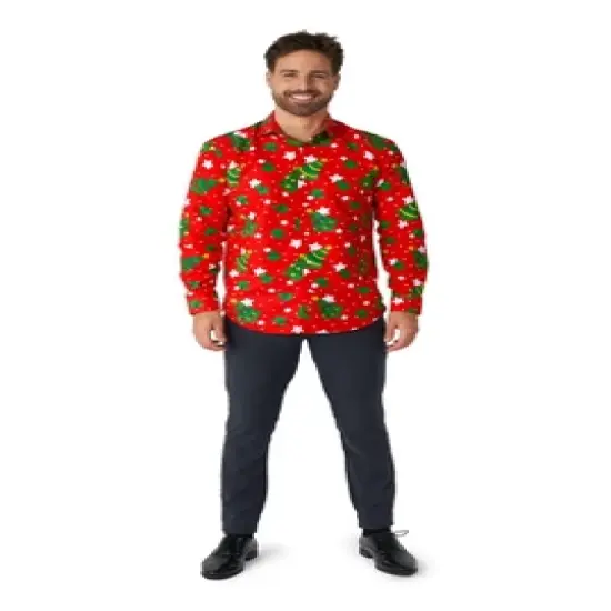 Suitmeister Men's Festive Christmas Shirts image {2}