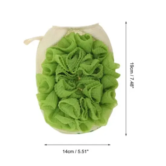 Unique Bargains Shower Gloves 7.48"x5.51" 1 Pc image {3}