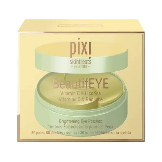 Pixi BeautifEYE Brightening Eye Patches with Vitamin C - 60ct image {1}