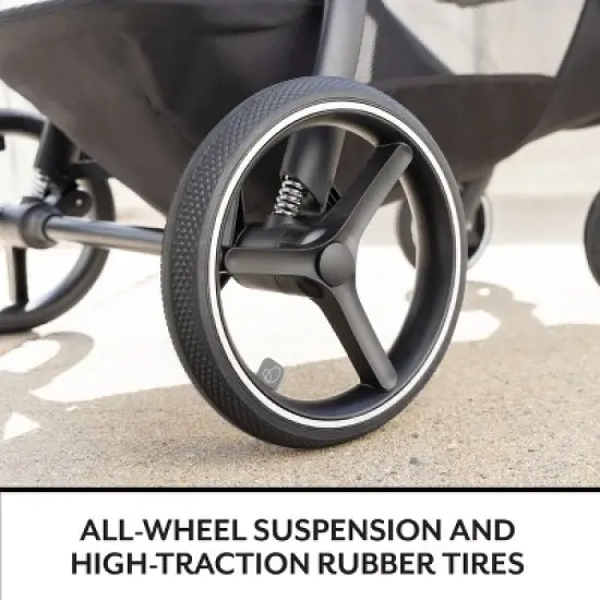 Evenflo Shyft Intuiti+ Modular Stroller - Dubhan Black image {3}