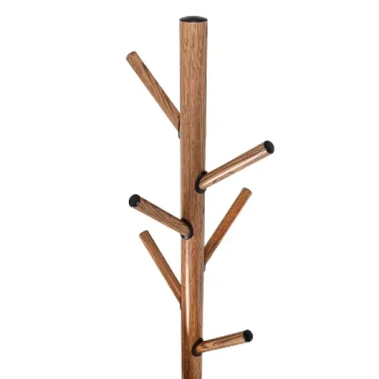 Honey-Can-Do Coat Rack Black/Brown image {5}