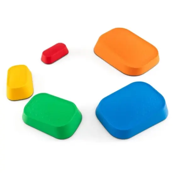 Costway 5 Pcs Balance Stepping Stones for Kids with Non-Slip Surface and Edging image {10}
