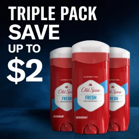 Old Spice Men's Deodorant - Legendary Fragrance Fresh - 3.4oz/3pk image {4}