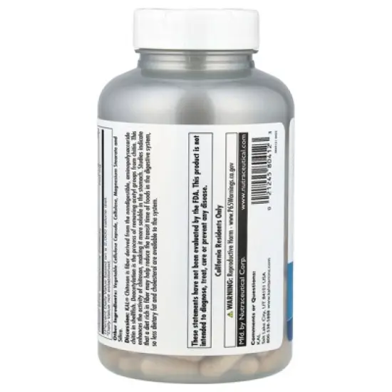 KAL Chitosan, 750 mg, 120 Veg Caps image {2}