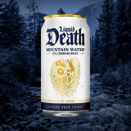 Liquid Death Mountain Water - 6pk/12 fl oz Cans image {6}