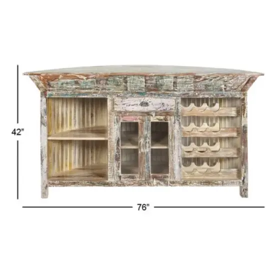 Rustic Wood Bar Brown - Olivia & May image {21}