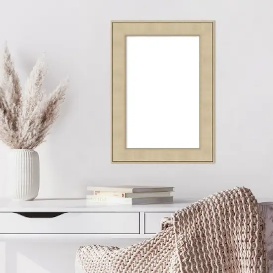 Amanti Art Classic Honey Silver Framed Dry Erase Magnetic Board image {7}