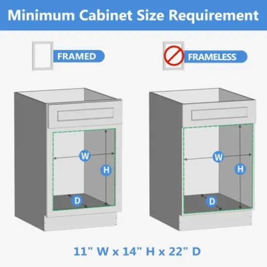 LOVMOR 2 Tier Individual Pull Out Cabinet Organizer, Slide Out Wood Shelves Organizers, Pull Out Drawers Organization and Storage for Kitchen Cabinet image {3}