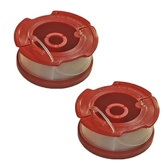 Black and Decker LST220/LST136 Trimmer Replacement (2 Pack) Spool - 90564281-2PK image {3}