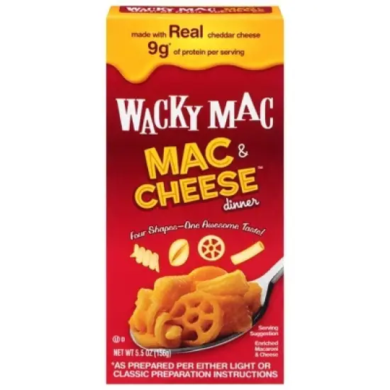 Wacky Mac & Cheese Dinner - 5.5oz image {1}