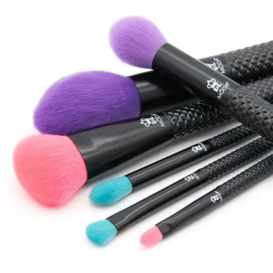 MODA Brush Neon Nights Full Face Makeup Brush Set- 6pc image {3}