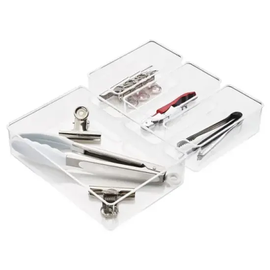 Sorbus Kitchen Drawer Organizer Set - Great Organization Solution for Any Kitchen Drawer - Store Utensils, Silverware, and More image {4}