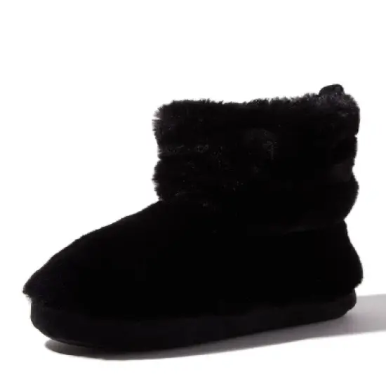 Dearfoams Women's Kimber Furry Bootie Slipper image {3}