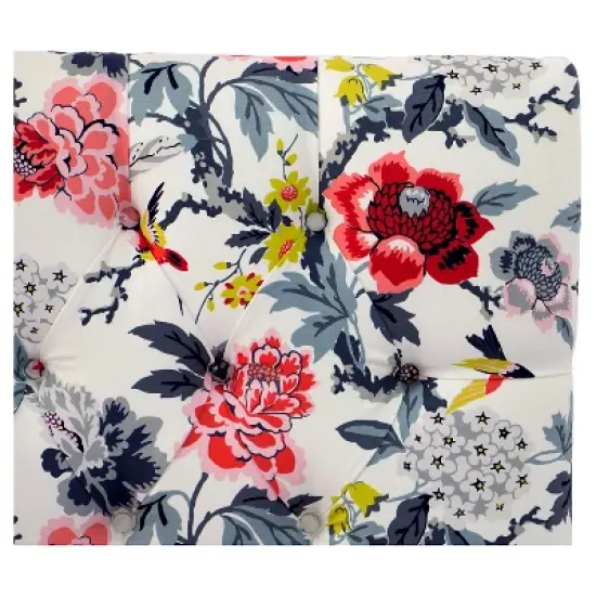 Edwardian Tufted Headboard Patterned - Skyline Furniture image {1}