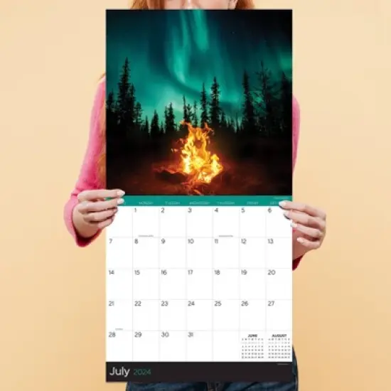 TF Publishing 2024 Wall Calendar 12"x12" Stargazing image {3}