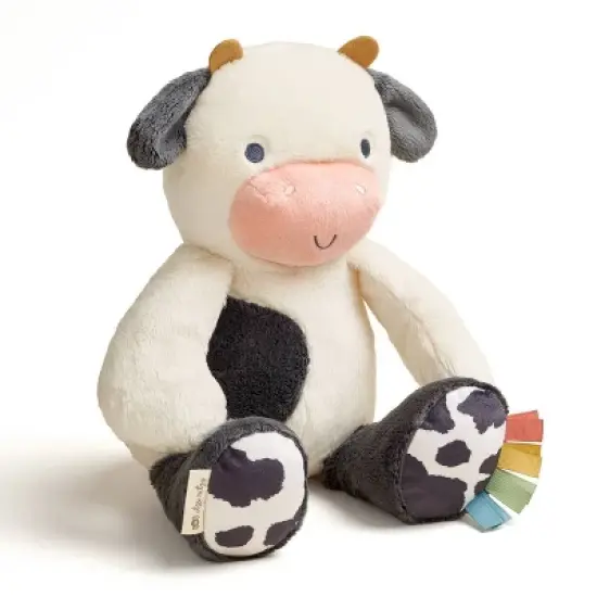 Itzy Ritzy Sweetie Snuggles Plush Stuffed Animal - Cow image {7}