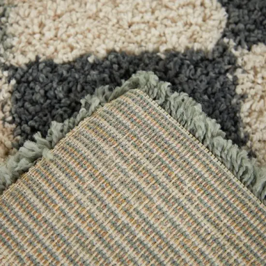 Sydney Rainbow Checkered Shag Kids' Rug - Balta Rugs image {1}