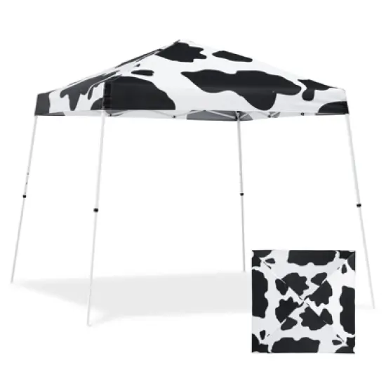 EAGLE PEAK Slant Leg Pop-up Canopy Tent Easy One Person Setup Instant Outdoor Beach Canopy Folding Portable Sports Shelter image {18}