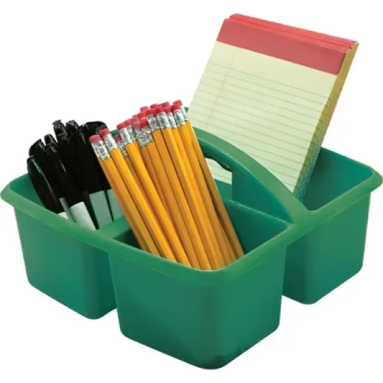 Teacher Created Resources&reg; Green Plastic Storage Caddy, Pack of 6 image {2}