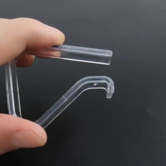 Unique Bargains Plastic Tablecloth Clips Clamps Clear 2" x 1.6" x 0.5" 8 Pcs image {4}