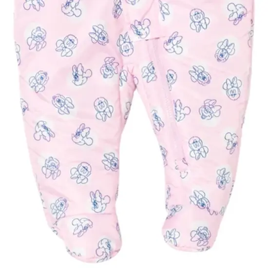 Disney Minnie Mouse Baby Girls Outerwear Pram Suit Newborn to Infant  image {6}