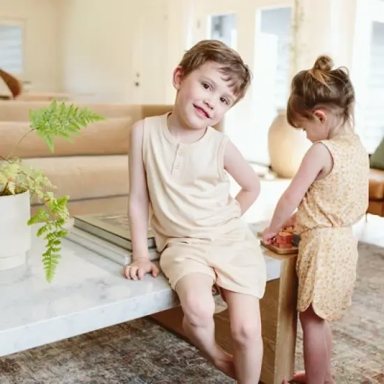 goumikids viscose from bamboo + organic cotton tank top image {4}