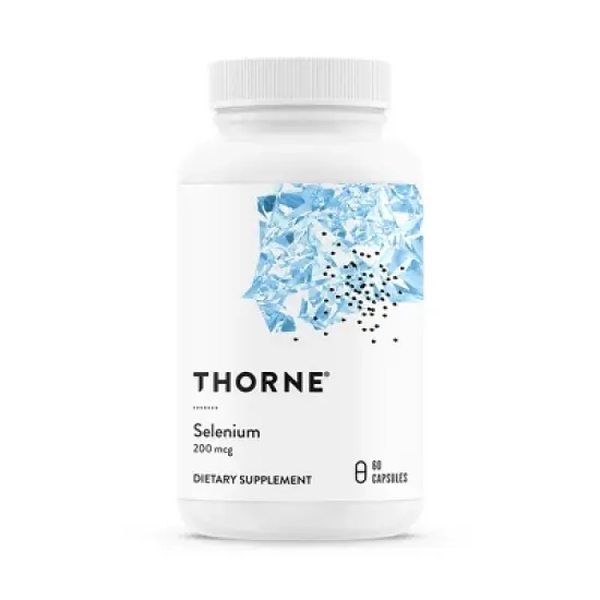 THORNE Selenium - 200 mcg Selenium Supplement for Antioxidant Support* - 60 Capsules image {8}